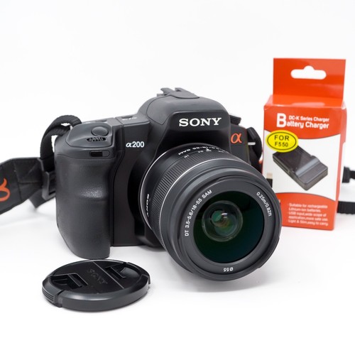 Sony alpha a200 2mp - sony, dslr