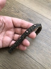 Vintage Metal & Gemstone Parasol Handle