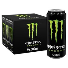 Monster Energy Drink, 9 x 500