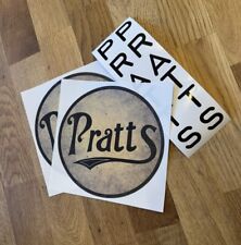 Pratts Motor Spirit Sticker
