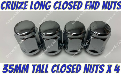 Alloy wheel nuts 35mm tall - 35mm, 4