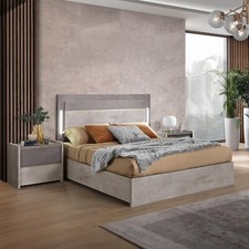 Modern Grey Gloss Italian King