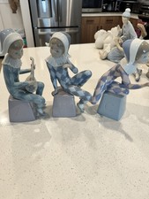 Lladro "Harlequin A, B, C"