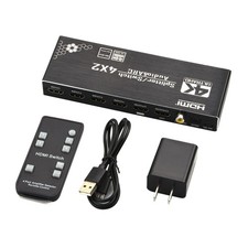 HDMI Switch 4X2 With Audio