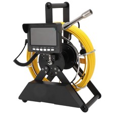 20m Sewer Drain Inspection Camera IP68 4.3 Monitor 1200TVL DVR Recorder EU
