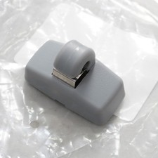 2x Sun Visor Clip Grey