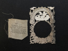 Victorian paper lace card