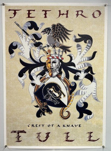 Jethro tull poster original - jethro,