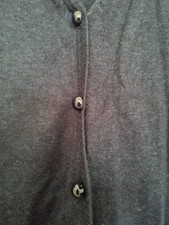 M & S ink Blue Ladies Cardigan