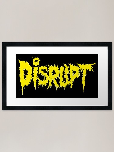 Crust punk grind framed art - grind,