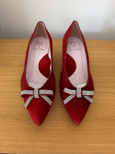 Sole bliss red suede - sole,