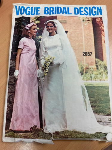 1960s sewing pattern wedding - 1960s,