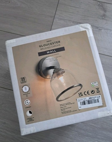 Next brushed chrome gloucester - chrome,