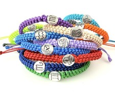 Personalised Zodiac Macrame Bracelet Handmade To Size Anniversary Birthday Gift