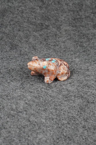 Frog zuni fetish - fetish,