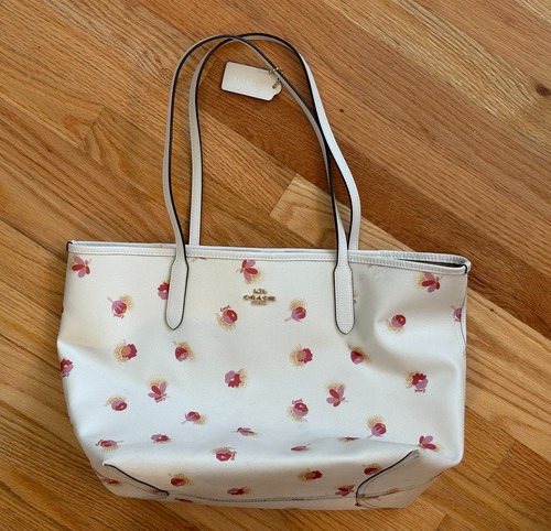Coach city tote bag with - city,