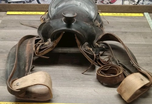Vintage antique western horse - antique,