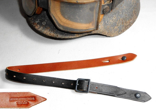 Chinstrap german helmet - german,
