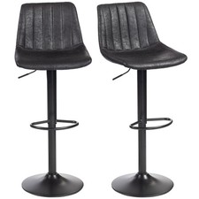 HOMCOM Bar Stools Set of 2