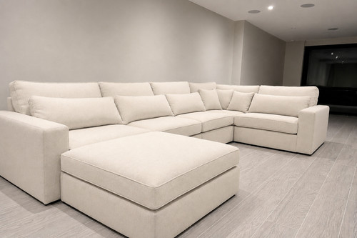 Ruby corner sofa cream naples - ruby,