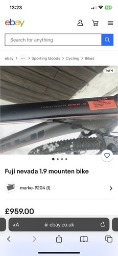 Fuji nevada large - 19", 29er