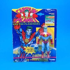CAPTAIN PLANET ☆ ORIGINAL Action Figure ☆ Vintage MOC Sealed Carded Kenner