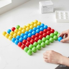 Bulk 60Pcs Colorful Acrylic