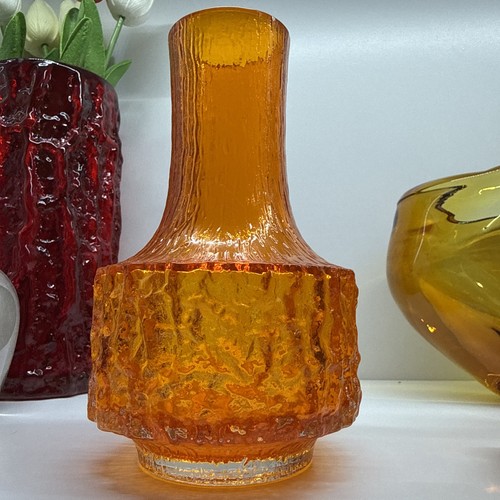 Whitefriars glass mallet vase - glass,