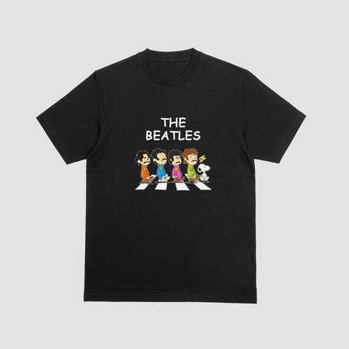 Snoopy beatles abbey road - abbey,