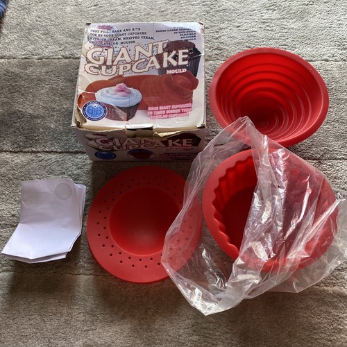 Giant silicone cupcake - cupcake, moulds