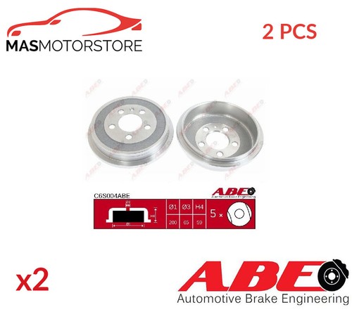 Brake drum pair - drum,