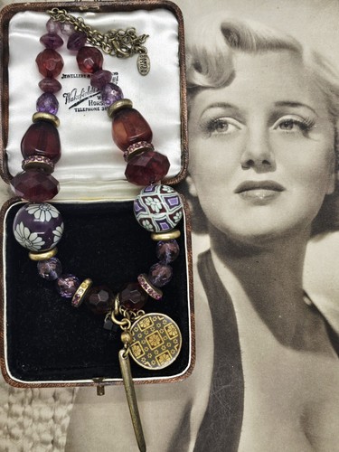 Vintage necklace pilgrim - vintage,