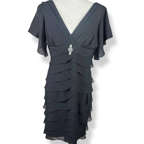 Scarlett nite black chiffon - black,