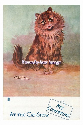 Rp13118 louis wain cat at - -,