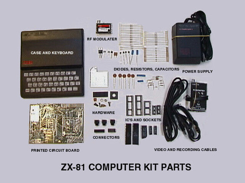 Sinclair zx81 computer - kit,
