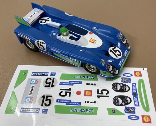 Stickers for matra 670 15 - for,