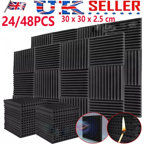 48pcs acoustic foam wall - 24,