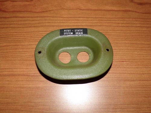 Piper pitot static drain - pitot, cover
