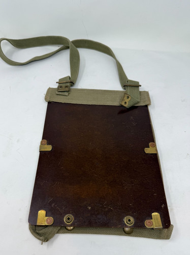 Vintage military map case - vintage,