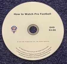 How To Watch Pro Football-DVD