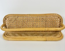 Vtg BoHo Curved Bamboo &