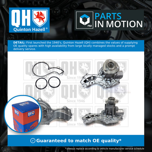 Water pump fits audi coupe - water,