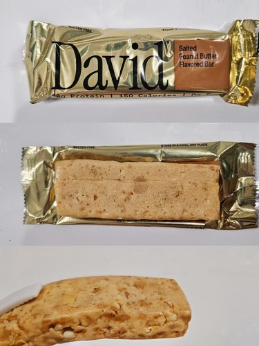 David protein bars salted - 5,