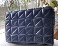 Zara Quilted Shoulder Bag With