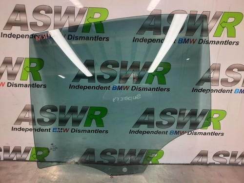 Bmw rear door window glass - window,