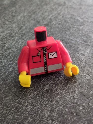 Lego red torso - (x1),