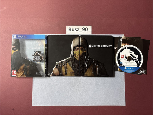 Mortal kombat ps4 - mortal, x