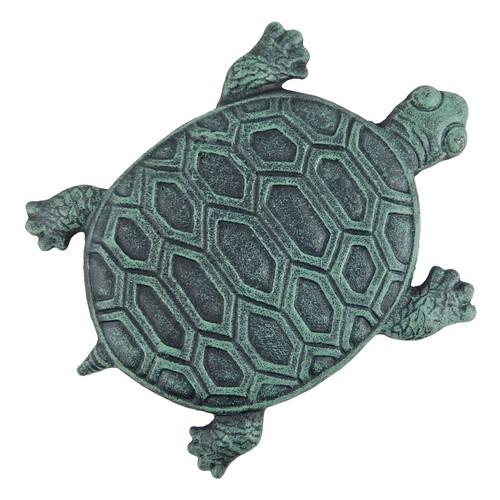 Large cast iron turtle - large,