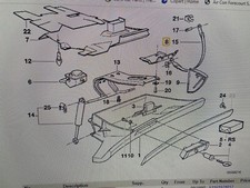 Genuine BMW 5 series E35 glove