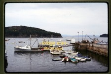 Boats at Bar Harbor, Maine in
